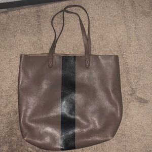 Madewell large black and gray shoulder bag